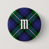 Clan Forbes Tartan Ronde Button 5,7 Cm (Voorkant)