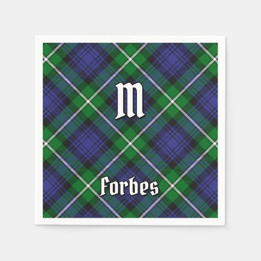 Clan Forbes Tartan Servet (Voorkant)
