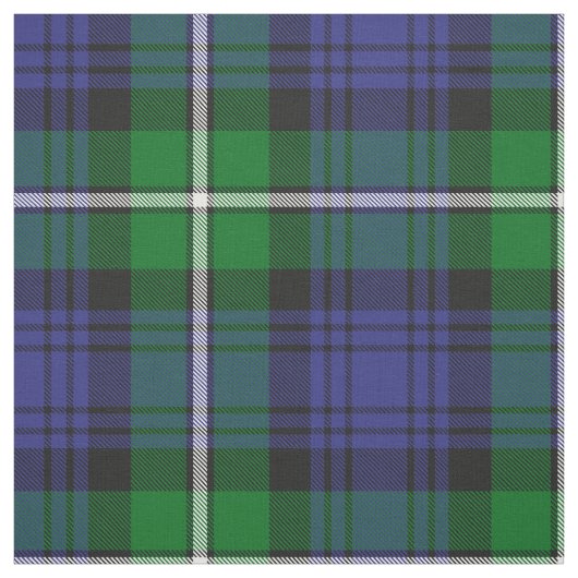 Clan Forbes Tartan Stof (Swatch)