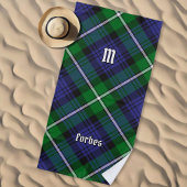 Clan Forbes Tartan Strandlaken