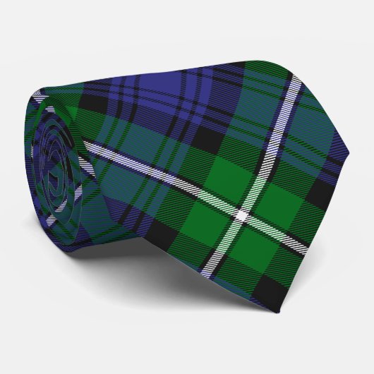 Clan Forbes Tartan Stropdas (Opgerold)