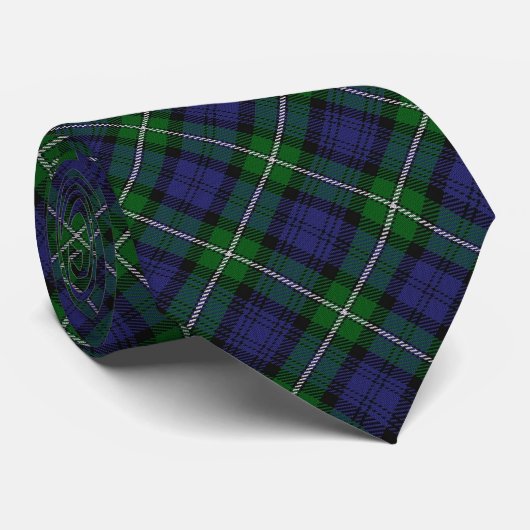 Clan Forbes Tartan Stropdas (Opgerold)