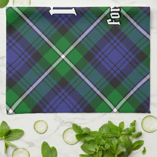 Clan Forbes Tartan Theedoek (Gevouwen)