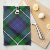 Clan Forbes Tartan Theedoek (Quarter Fold)
