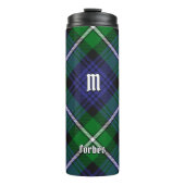 Clan Forbes Tartan Thermosbeker (Voorkant)