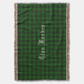 Clan Forbes Tartan Throw Blanket Deken (Voorkant Verticaal)