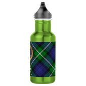 Clan Forbes Wapen over Tartan Waterfles (Rechts)