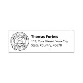 Clan Forbes Wapen Zelfinktende Stempel (Design)