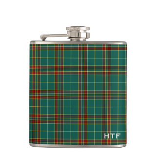 Clan Forde Tartan Monogrammed Heupfles