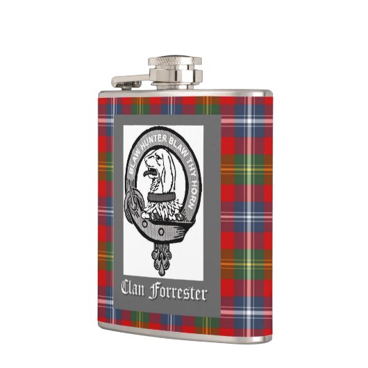 Clan Forrester Crest Heupfles (Links)