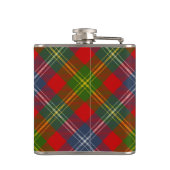 Clan Forrester Crest over Tartan Heupfles (Achterkant)