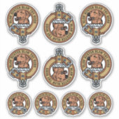 Clan Forrester Crest Sticker Set (Voorkant)
