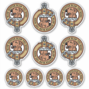 Clan Forrester Crest Sticker Set