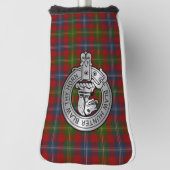 Clan Forrester / Foster Crest & Tartan Golfheadcover (Draai 90)