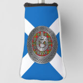 Clan Forrester | Foster Crest & Tartan Knot Golfheadcover (Draai 90)