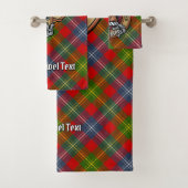 Clan Forrester over Tartan Bad Handdoek (Insitu)