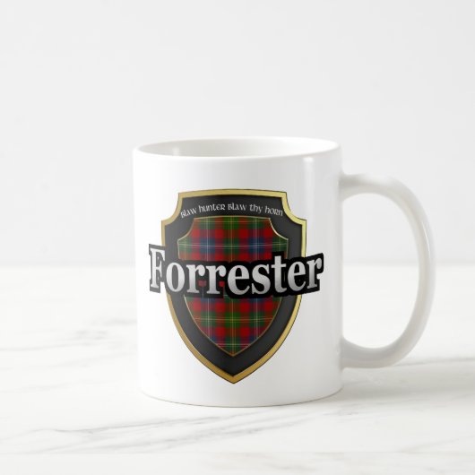 Clan Forrester Scottish Dynasty Tartan Mokken Cups (Rechts)