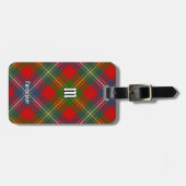 Clan Forrester Tartan Bagagelabel (Voorkant horizontaal)