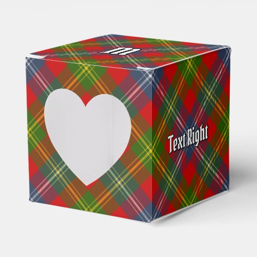Clan Forrester Tartan Bedankdoosjes (Voorkant Zijde)