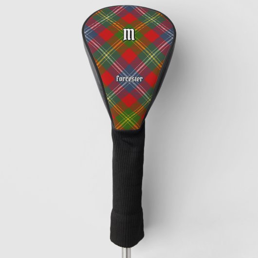 Clan Forrester Tartan Golfheadcover (Voorkant)
