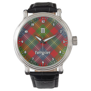 Clan Forrester Tartan Horloge
