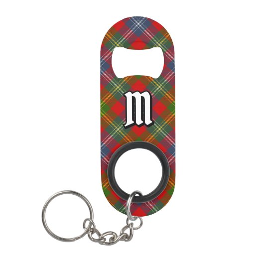 Clan Forrester Tartan Mini Flessenopener (Voorkant)