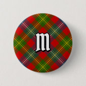 Clan Forrester Tartan Ronde Button 5,7 Cm (Voorkant)