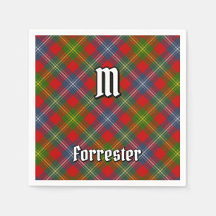 Clan Forrester Tartan Servet