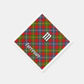 Clan Forrester Tartan Servet (Hoek)