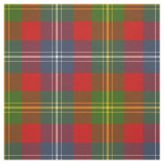 Clan Forrester Tartan Stof (Swatch)
