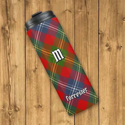 Clan Forrester Tartan Thermosbeker