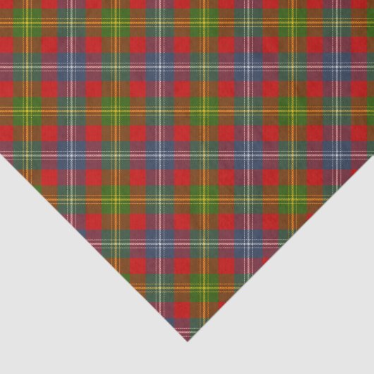 Clan Forrester Tartan Tissuepapier (Detail)