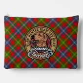 Clan Forrester Wapen over Tartan Etui (Voorkant)