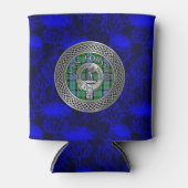 Clan Forsyth Crest & Tartan Knot Blikjeskoeler (Voorkant)