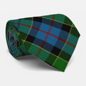 Clan Forsyth Forsythe Letter F Monogram Tartan Stropdas (Opgerold)