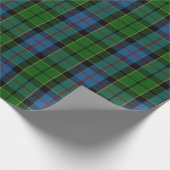 Clan Forsyth Forsythe Scottish Tartan Cadeaupapier (Hoek)