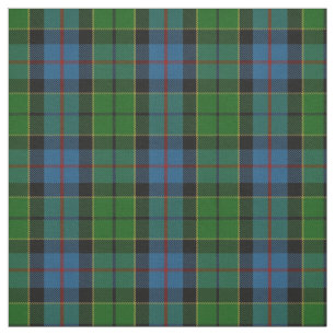 Clan Forsyth Forsythe Scottish Tartan Pset Fabric Stof