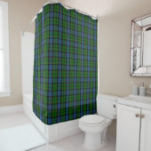 Clan Forsyth Forsythe Tartan douchegordijn (In situ)