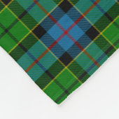 Clan Forsyth Tartan Fleece Deken (Hoek)