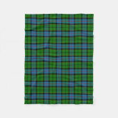 Clan Forsyth Tartan Fleece Deken (Voorkant)
