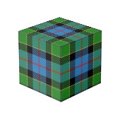Clan Forsyth Tartan House Blessing Kubus (Achter hoekig)