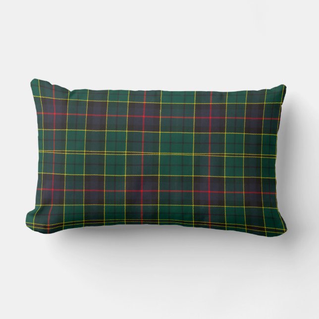 Clan Forsyth Tartan Pset Kussen (Voorkant)