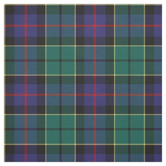 Clan Forsyth Tartan Stof (Swatch)