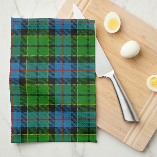 Clan Forsyth Tartan Theedoek (Quarter Fold)