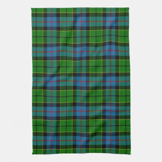 Clan Forsyth Tartan Theedoek (Verticaal)