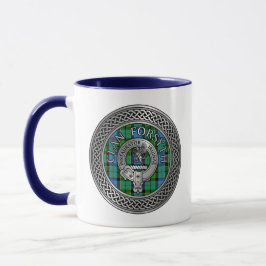 Clan Forsyth Wapen & Tartan Knoop Mok