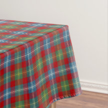 Clan Foster Lichtblauw en Rood Schots Tartan