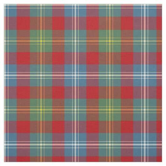 Clan Foster Oude Tartan Stof (Swatch)