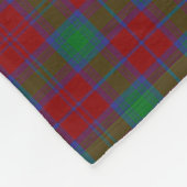 Clan Fotheringham Tartan Pset Fleece Deken (Hoek)
