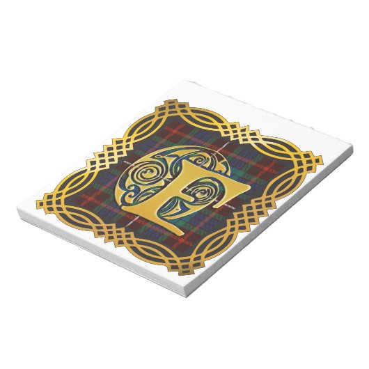 Clan Fraser Ancient Tartan Mok Notitieblok (Linkerzijde)